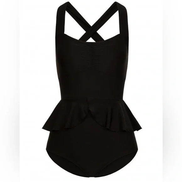 NWT✔️
MILLIE COLLECTIF VINTAGE PEPLUM WOMENS SWIMSUIT Sz; XS - Picture 3 of 9